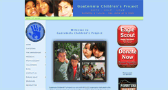 Desktop Screenshot of guatemalachildrensproject.org